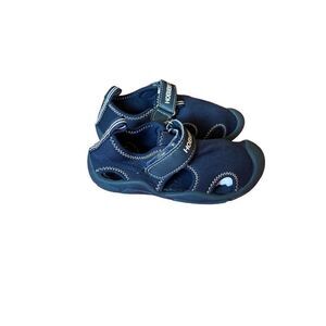 Hobibear kids unisex navy blue water, shoes, clothes, toed sandals, 27/10.5.